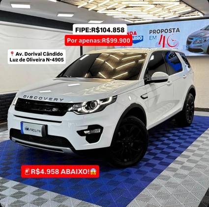 LAND ROVER DISCOVERY SPORT 2.0 16V SI4 TURBO GASOLINA HSE 4P AUTOMÁTICO LAND ROVER DISCOVERY SPORT 2.0 16V SI4 TURBO GASOLINA HSE 4P AUTOMÁTICO